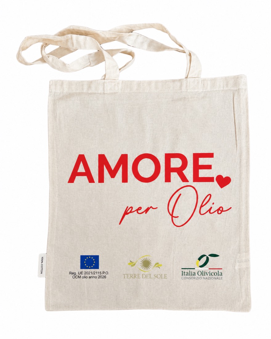 Baumwolltasche „Amore per Olio“