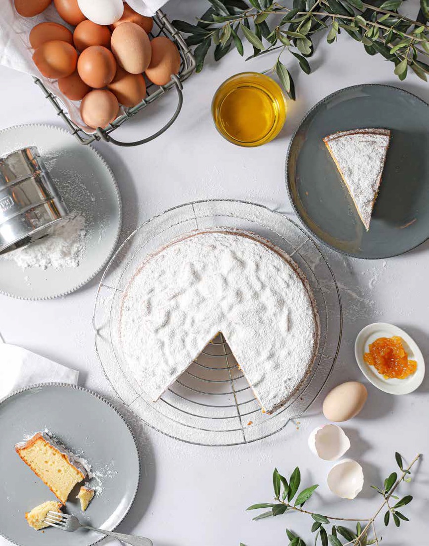 Olivenölkuchen – Dessert mit Olivenöl